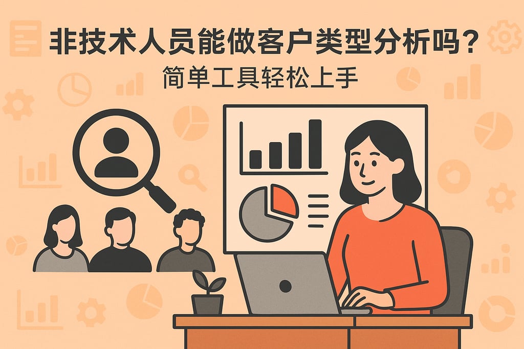 非技术人员能做客户类型分析吗？简单工具轻松上手