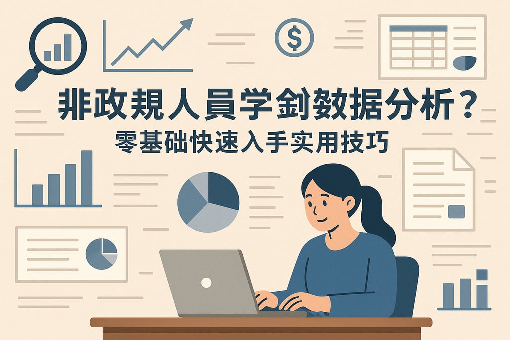 非技术人员能学金融数据分析吗？零基础快速上手实用技巧分享