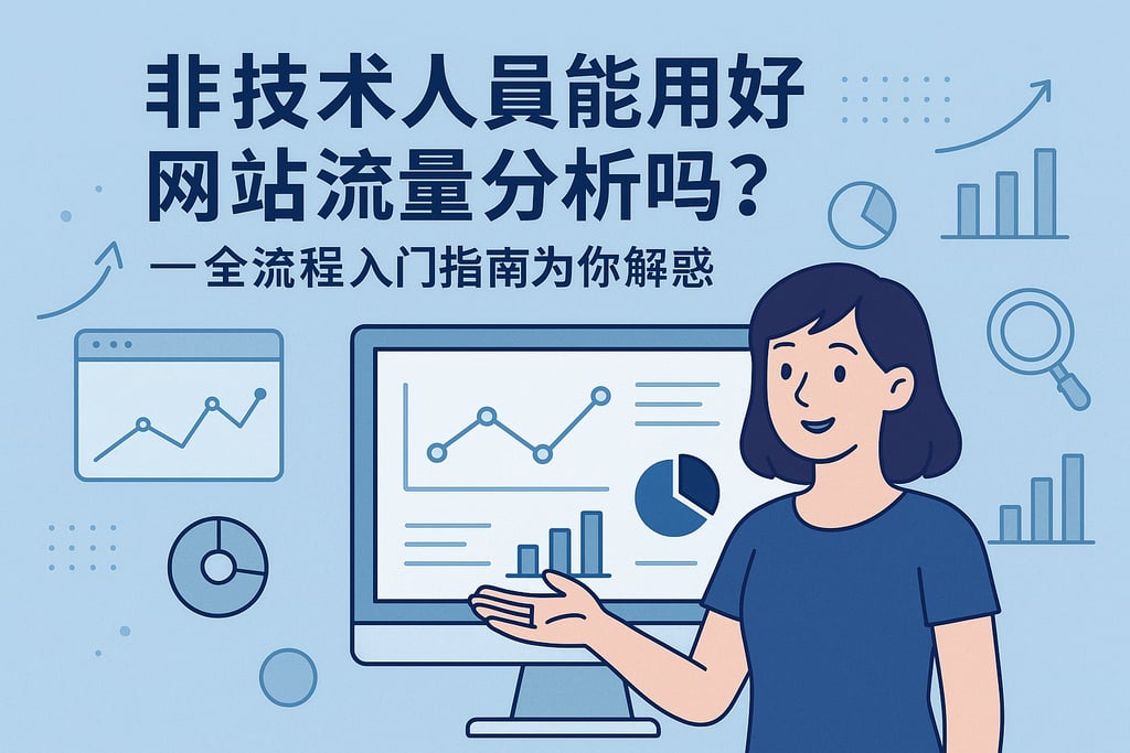 非技术人员能用好网站流量分析吗？全流程入门指南为你解惑