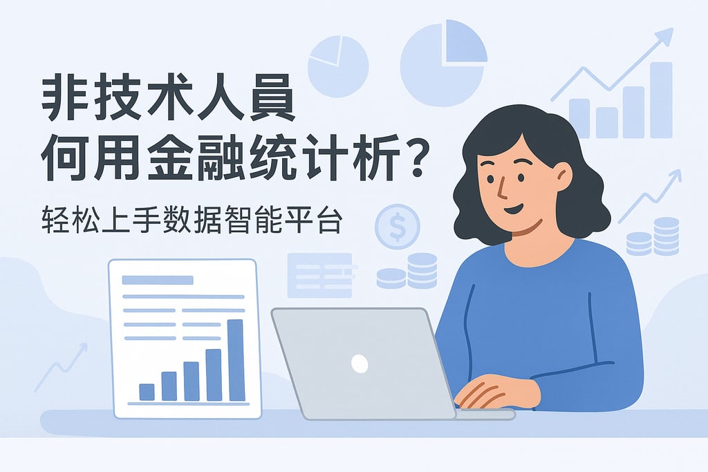 非技术人员能用金融统计分析吗？轻松上手数据智能平台