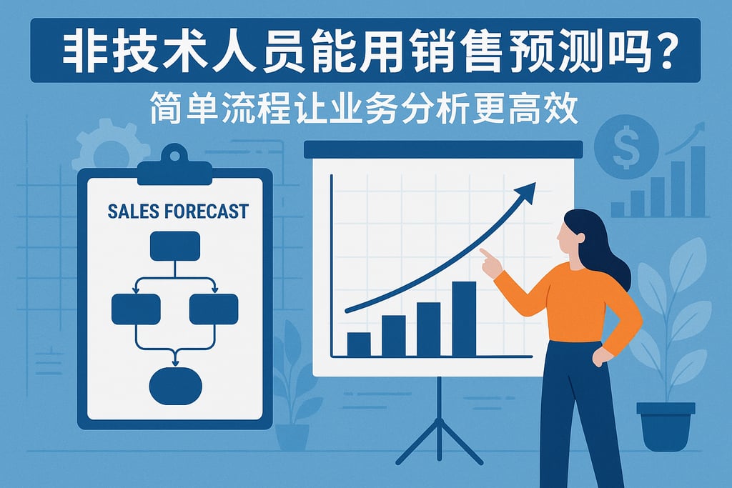 非技术人员能用销售预测吗？简单流程让业务分析更高效