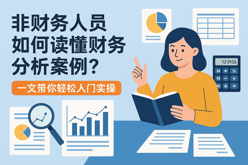 非财务人员如何读懂财务分析案例？一文带你轻松入门实操