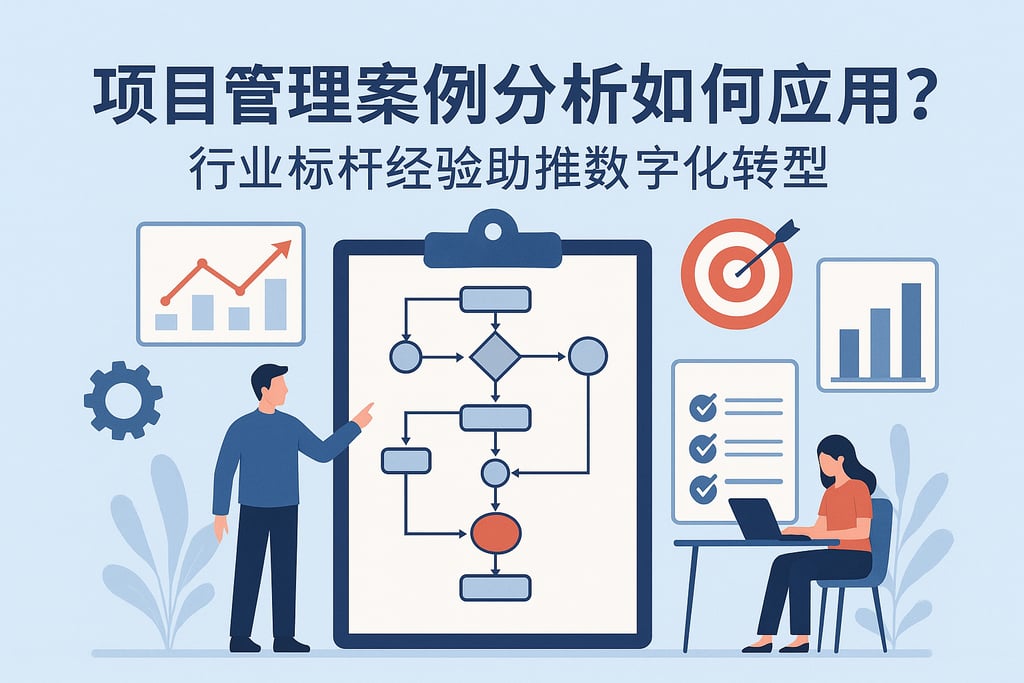 项目管理案例分析如何应用？行业标杆经验助推数字化转型