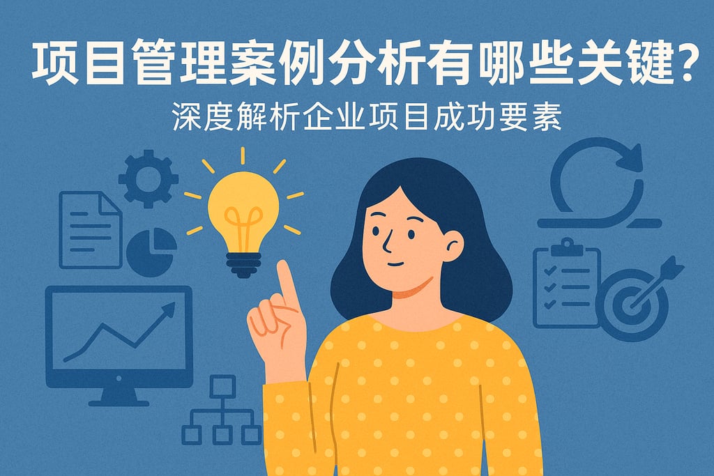 项目管理案例分析有哪些关键？深度解析企业项目成功要素