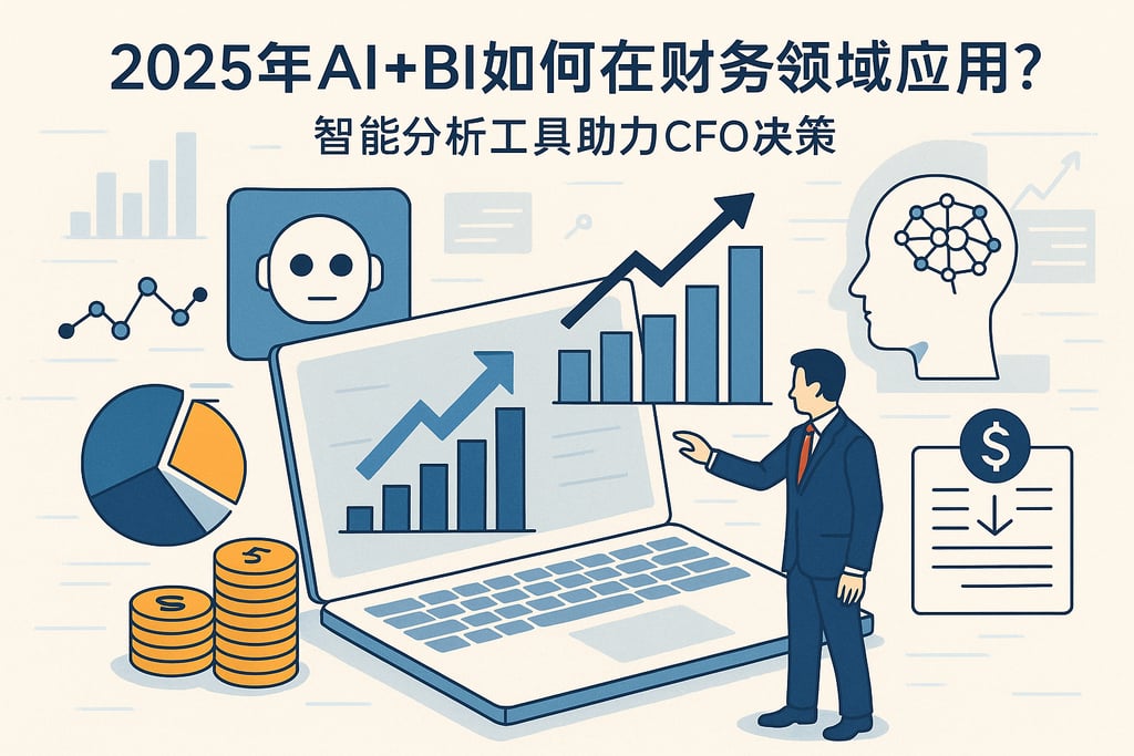 2025年AI+BI在财务领域如何应用？智能分析工具助力CFO决策