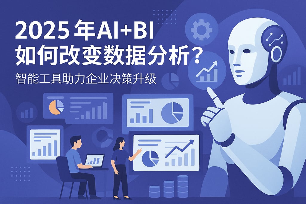 2025年AI+BI如何改变数据分析？智能工具助力企业决策升级