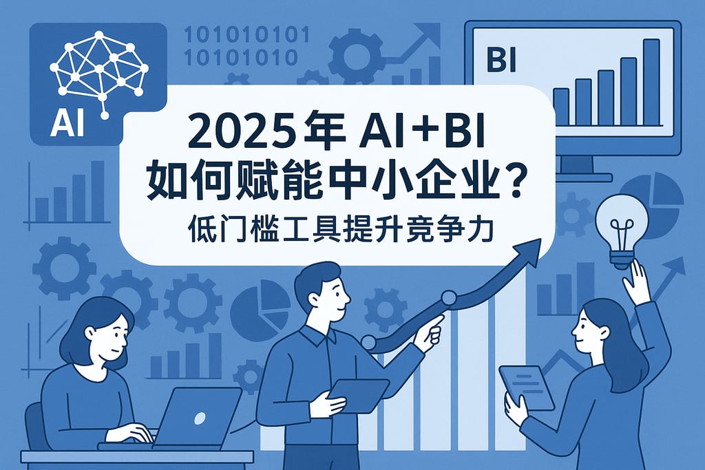 2025年AI+BI如何赋能中小企业？低门槛工具提升竞争力
