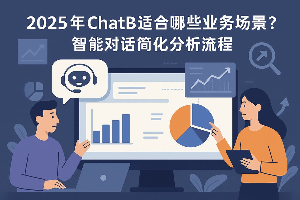 2025年ChatBI适合哪些业务场景？智能对话简化分析流程