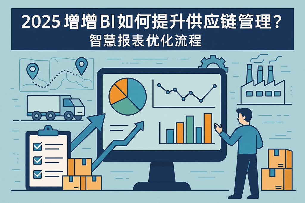 2025年增强型BI如何提升供应链管理？智能报表优化流程