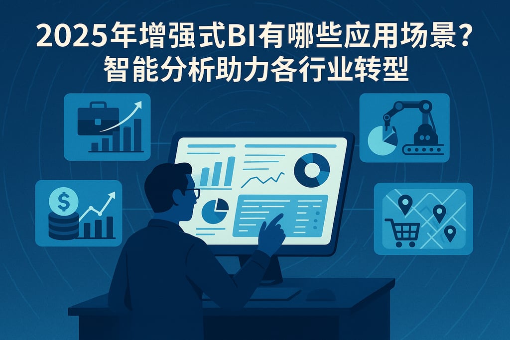 2025年增强式BI有哪些应用场景？智能分析助力各行业转型