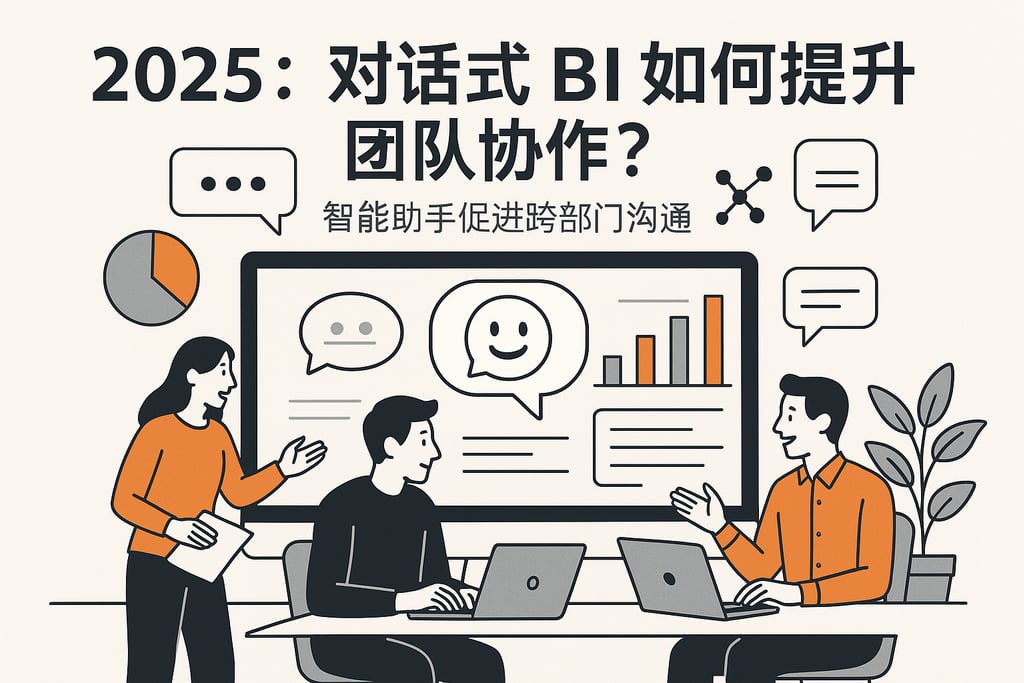 2025年对话式BI如何提升团队协作？智能助手促进跨部门沟通