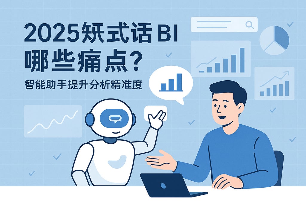2025年对话式BI能解决哪些痛点？智能助手提升分析精准度