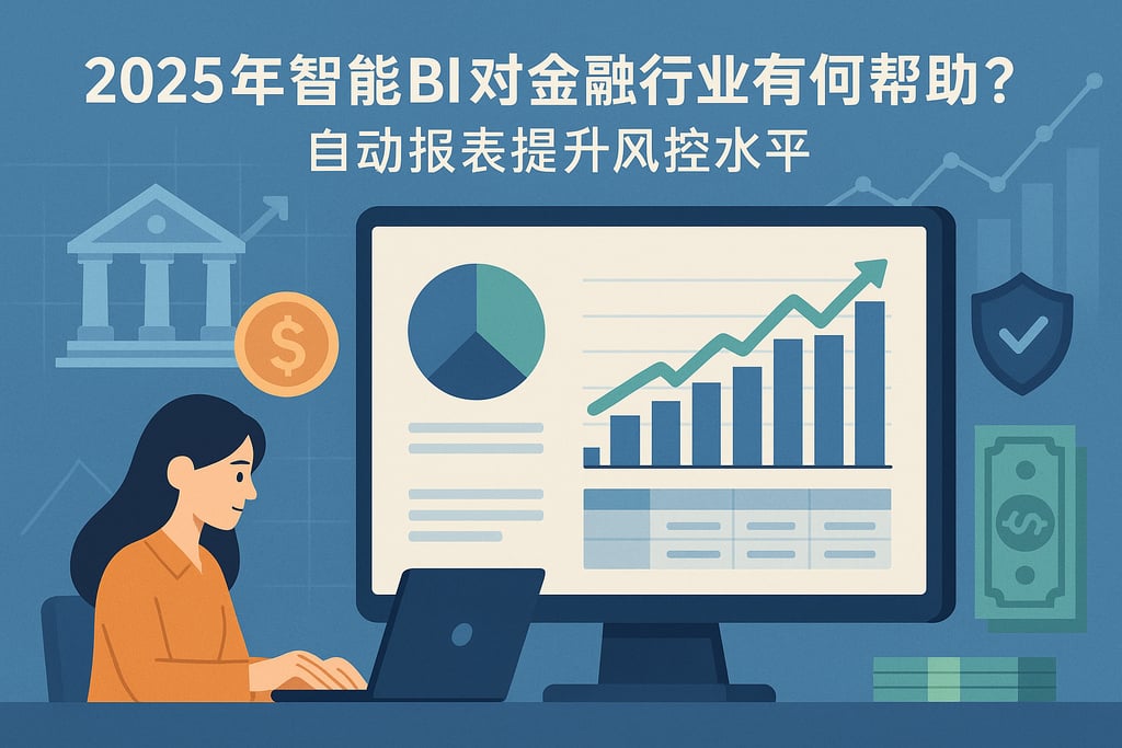 2025年智能BI对金融行业有何帮助？自动报表提升风控水平