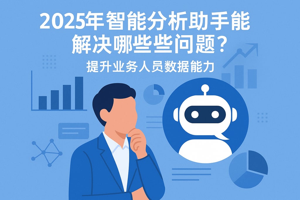 2025年智能分析助手能解决哪些问题？提升业务人员数据能力