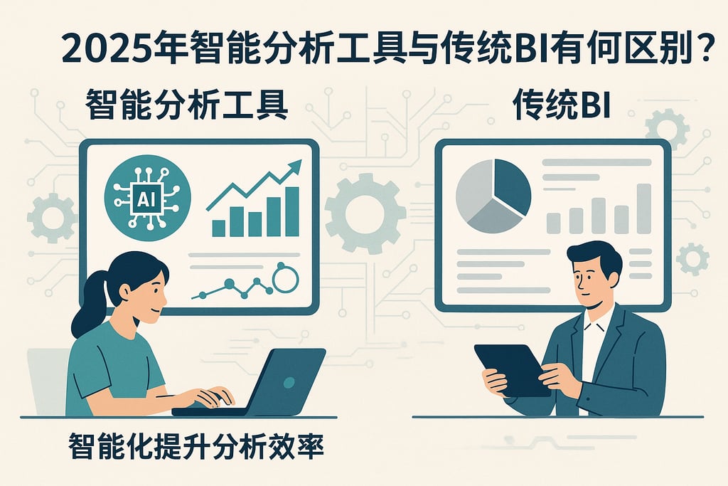2025年智能分析工具与传统BI有何区别？智能化提升分析效率