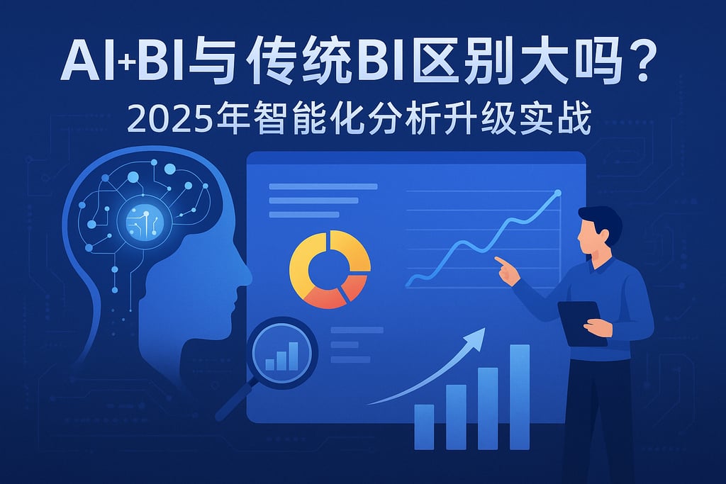 AI+BI与传统BI区别大吗？2025年智能化分析升级实战