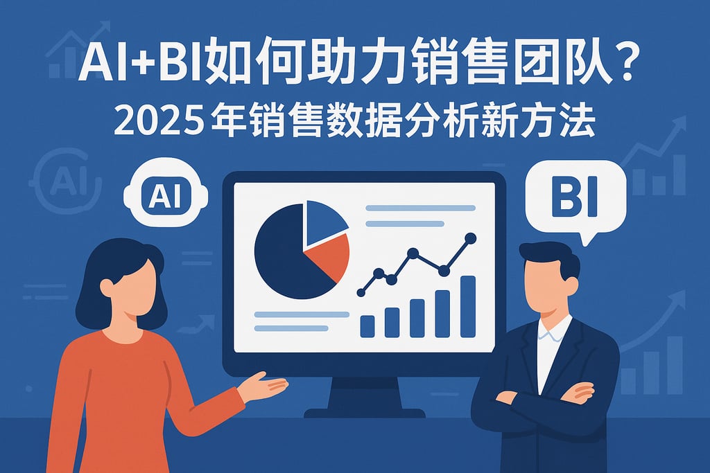 AI+BI如何助力销售团队？2025年销售数据分析新方法