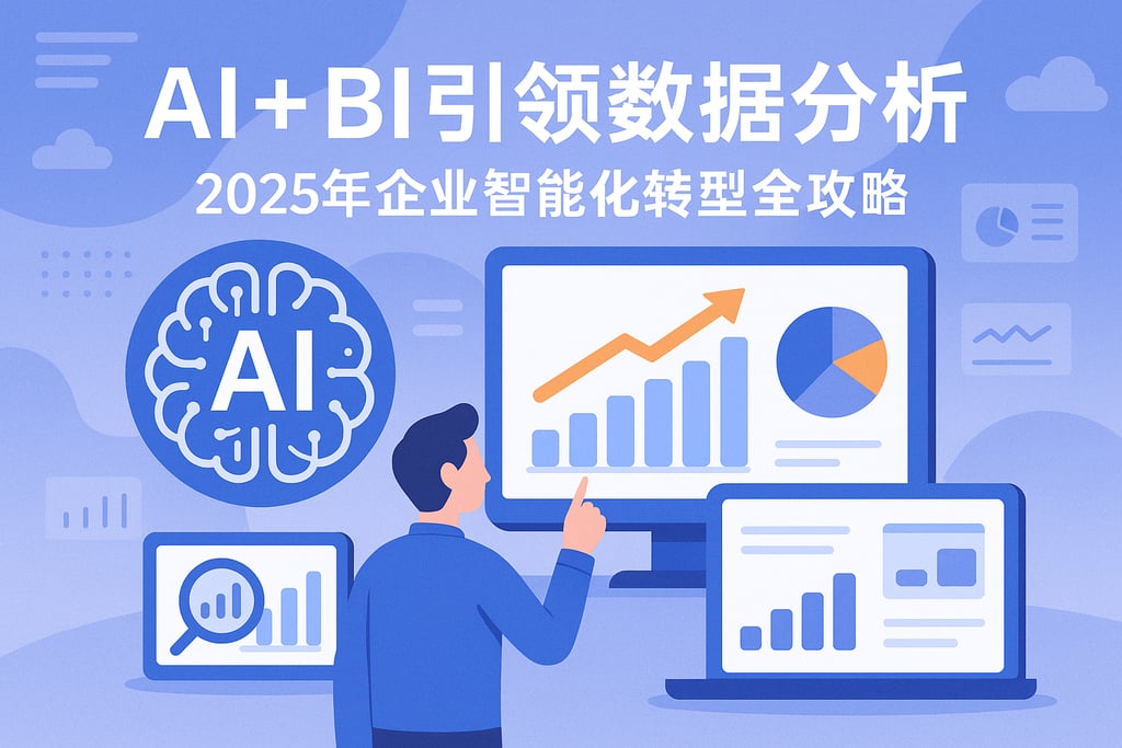 AI+BI如何引领数据分析？2025年企业智能化转型全攻略