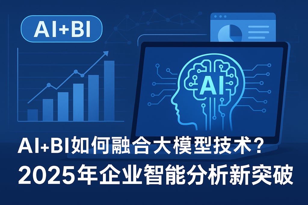AI+BI如何融合大模型技术？2025年企业智能分析新突破