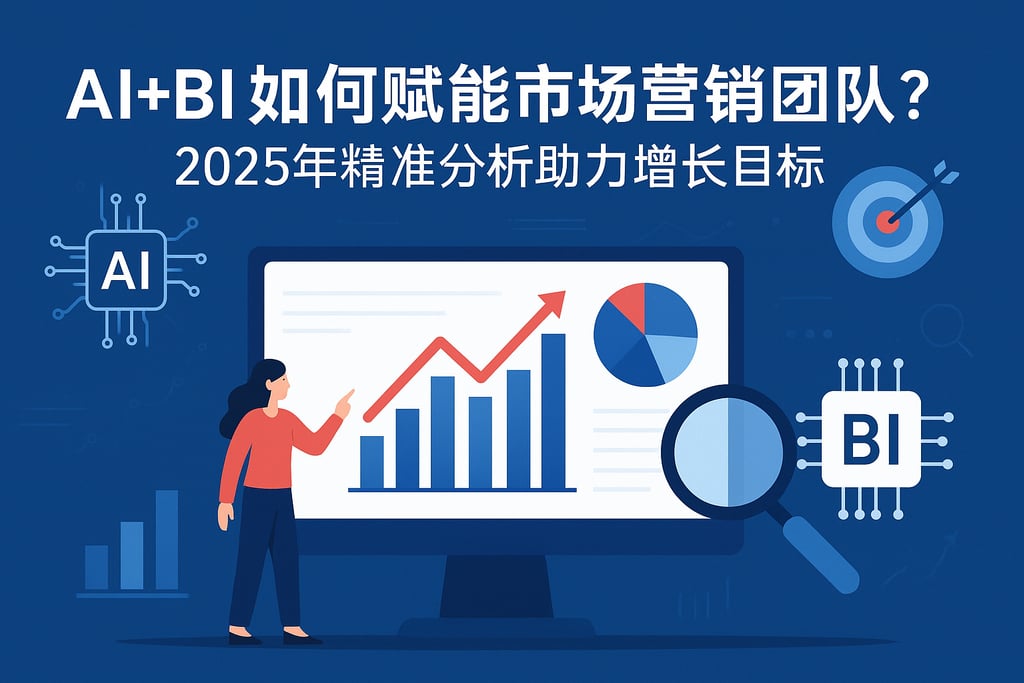 AI+BI如何赋能市场营销团队？2025年精准分析助力增长目标