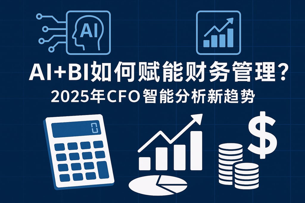 AI+BI如何赋能财务管理？2025年CFO智能分析新趋势