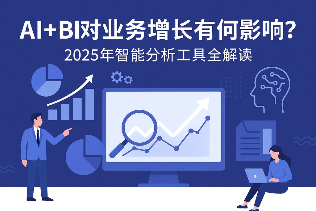 AI+BI对业务增长有何影响？2025年智能分析工具全解读