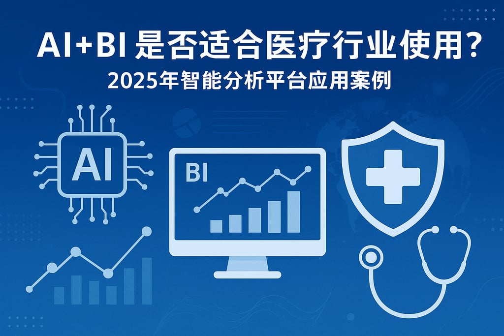 AI+BI是否适合医疗行业使用？2025年智能分析平台应用案例