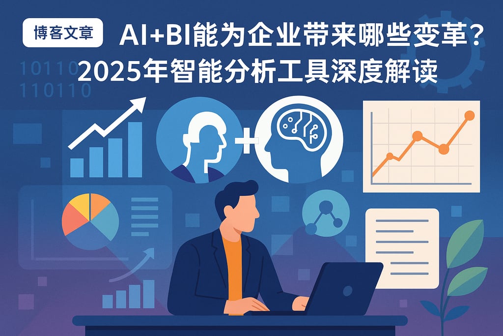 AI+BI能为企业带来哪些变革？2025年智能分析工具深度解读