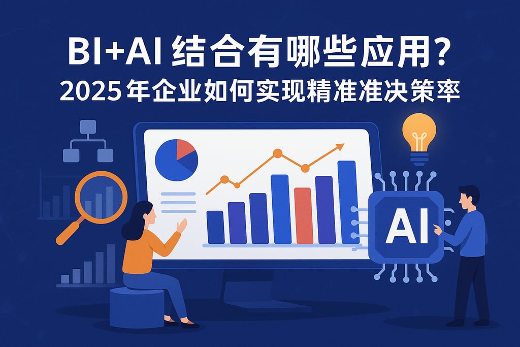 BI+AI结合有哪些创新应用？2025年企业如何实现精准决策