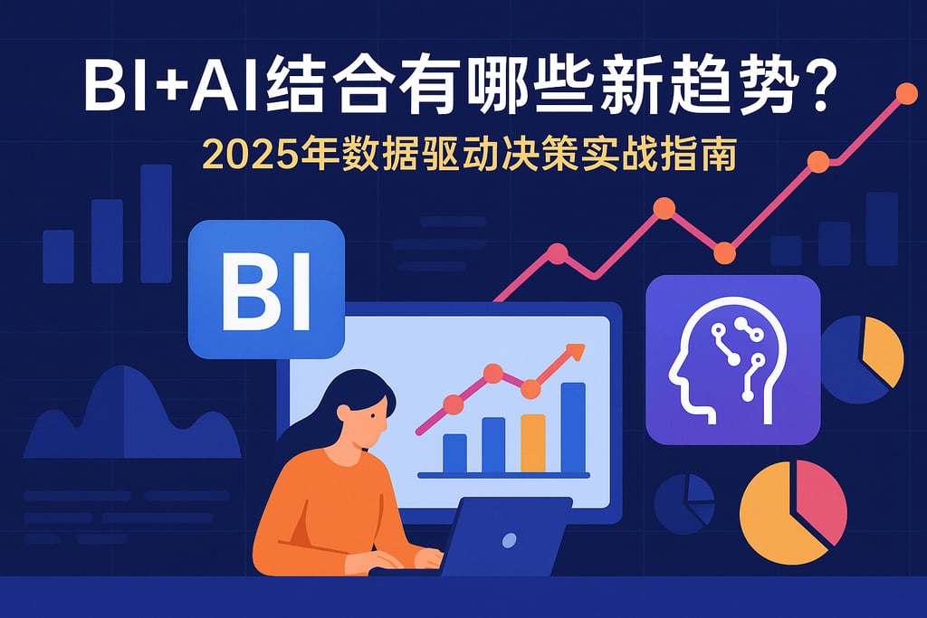 BI+AI结合有哪些新趋势？2025年数据驱动决策实战指南