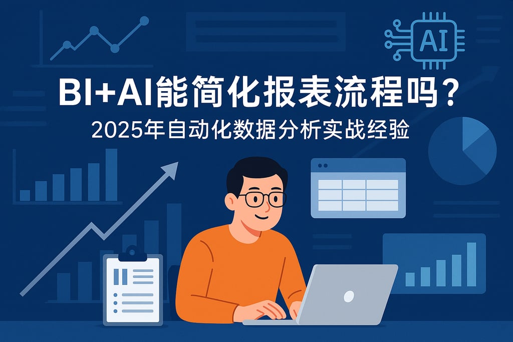 BI+AI能简化报表流程吗？2025年自动化数据分析实战经验