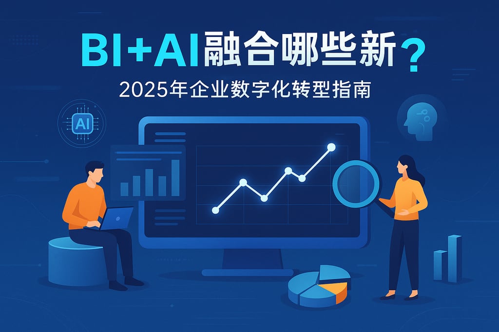 BI+AI融合有哪些新趋势？2025年企业数字化转型指南