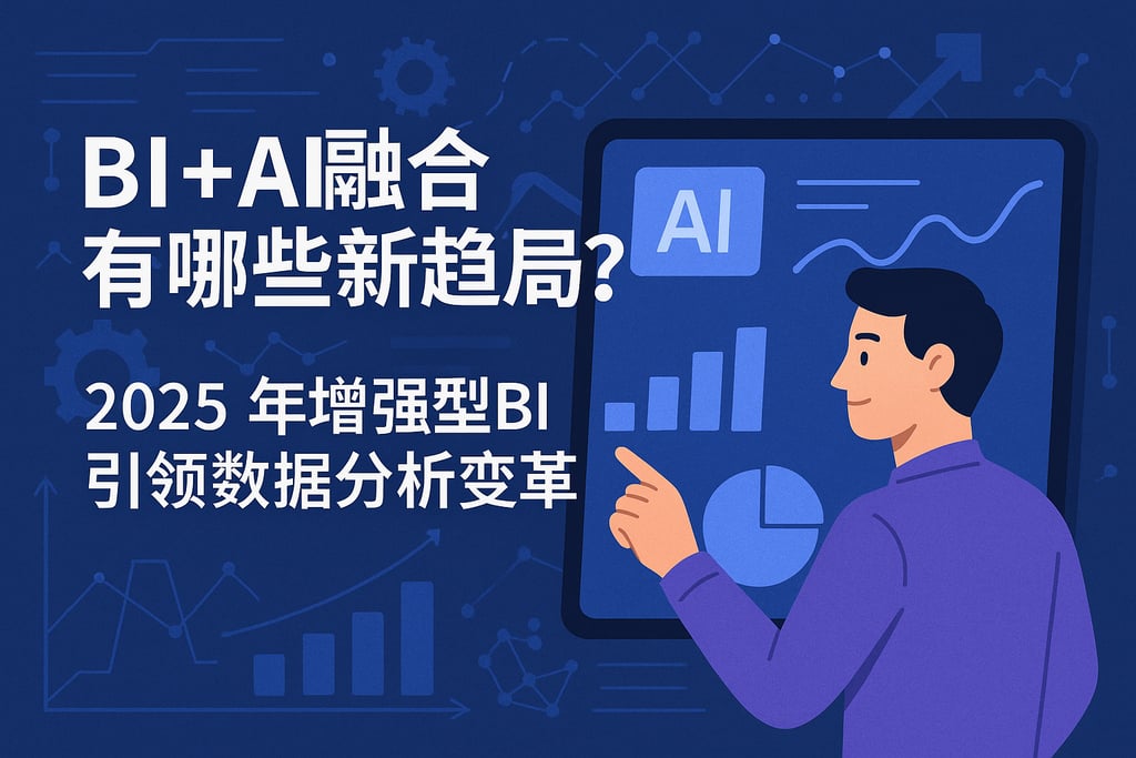 BI+AI融合有哪些新趋势？2025年增强型BI引领数据分析变革