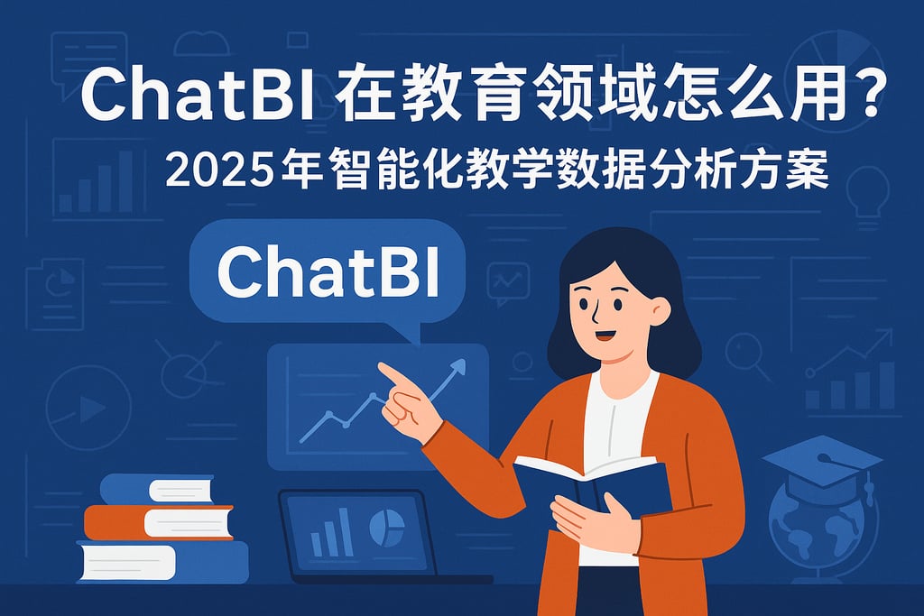 ChatBI在教育领域怎么用？2025年智能化教学数据分析方案