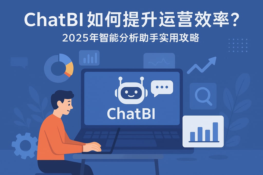 ChatBI如何提升运营效率？2025年智能分析助手实用攻略