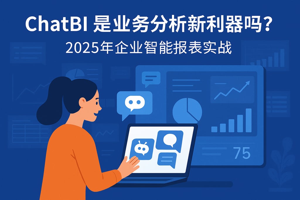 ChatBI是业务分析新利器吗？2025年企业智能报表实战