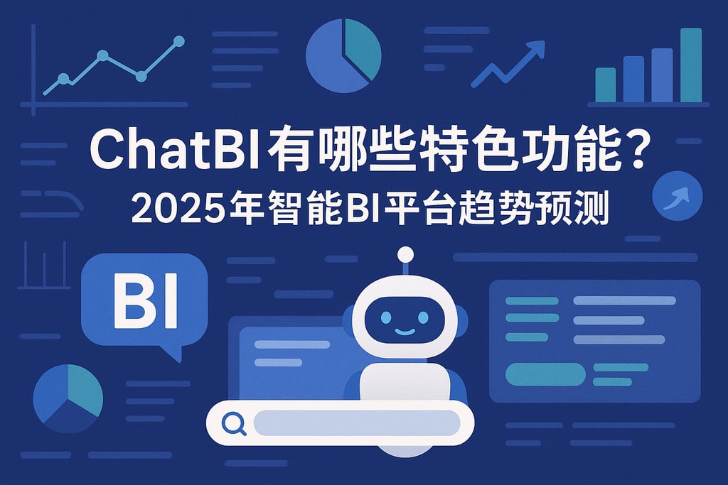 ChatBI有哪些特色功能？2025年智能BI平台趋势预测