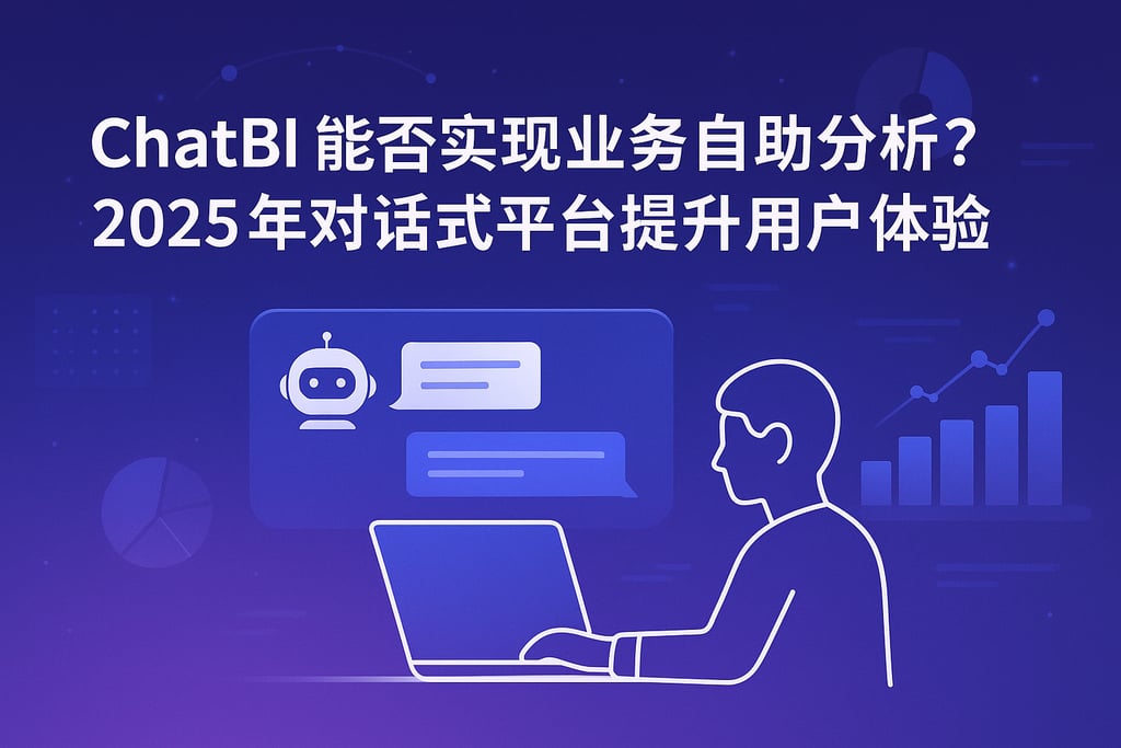 ChatBI能否实现业务自助分析？2025年对话式平台提升用户体验