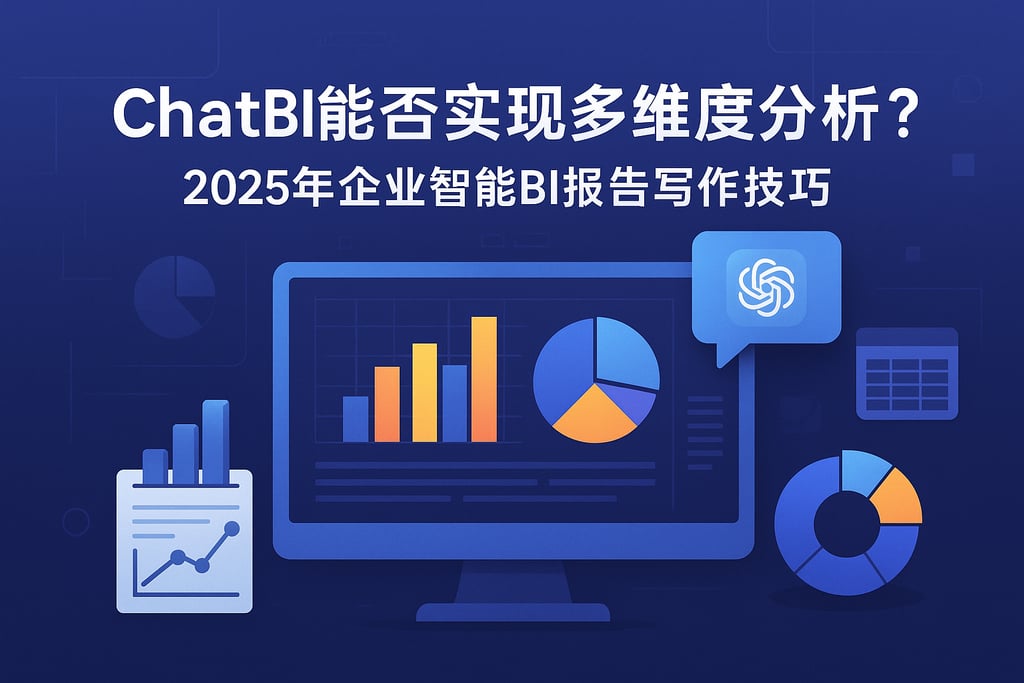 ChatBI能否实现多维度分析？2025年企业智能BI报告写作技巧