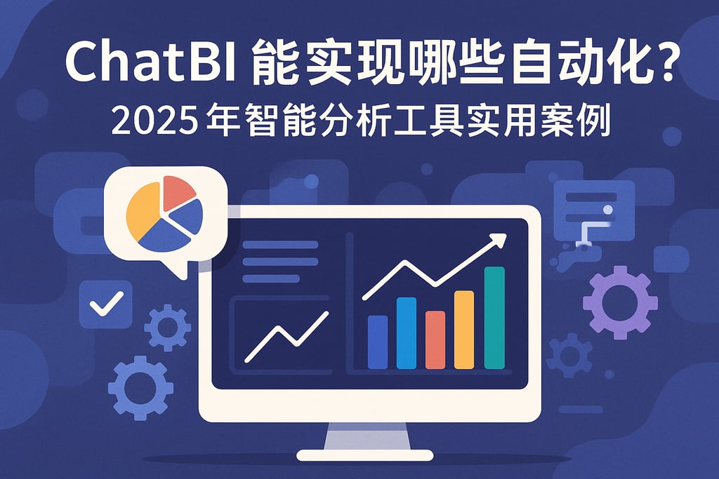 ChatBI能实现哪些自动化？2025年智能分析工具实用案例
