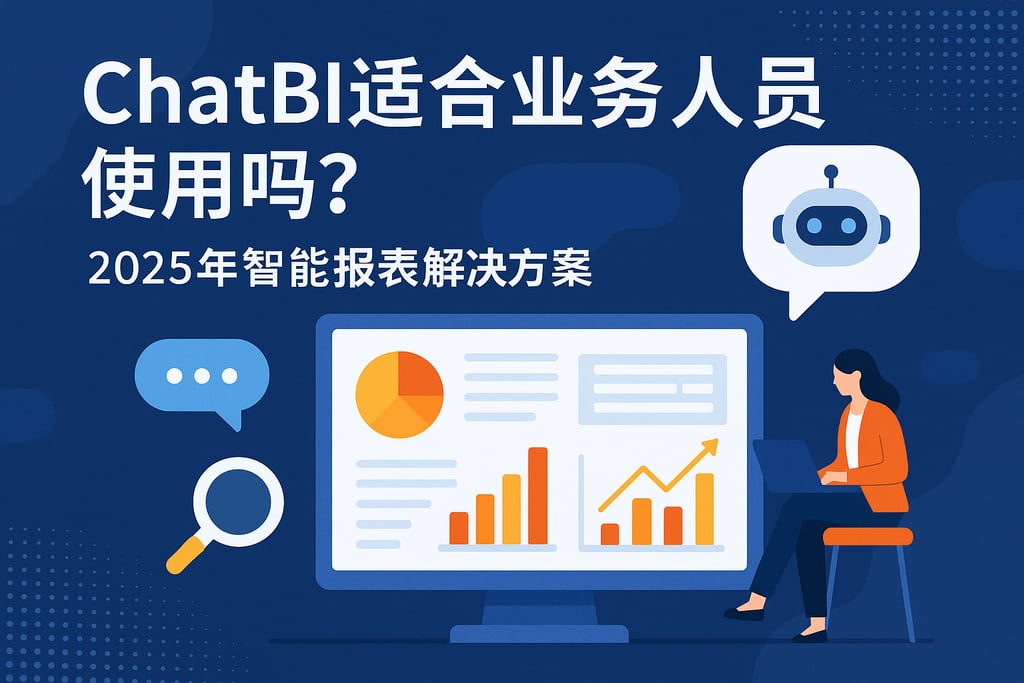 ChatBI适合业务人员使用吗？2025年智能报表解决方案