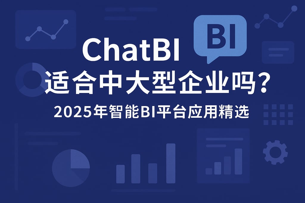 ChatBI适合中大型企业吗？2025年智能BI平台应用精选