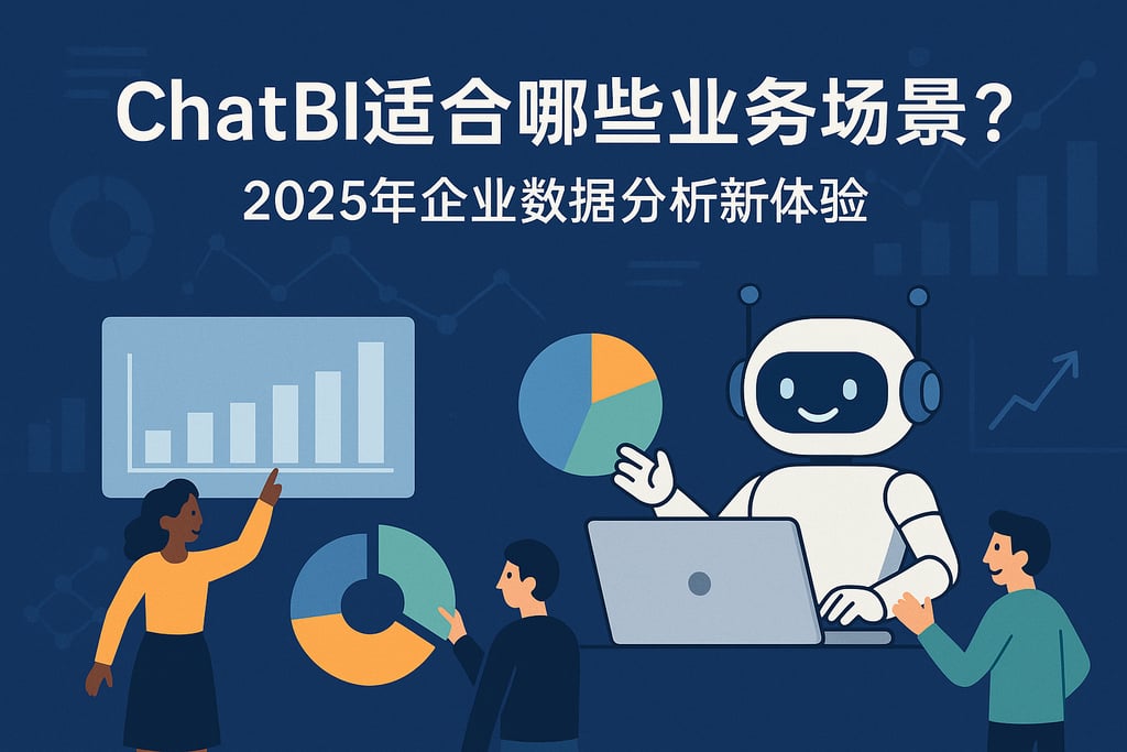 ChatBI适合哪些业务场景？2025年企业数据分析新体验