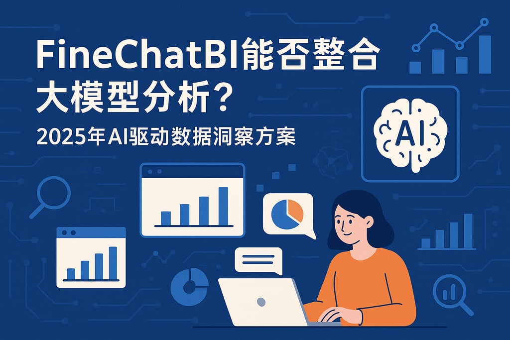 FineChatBI能否整合大模型分析？2025年AI驱动数据洞察方案