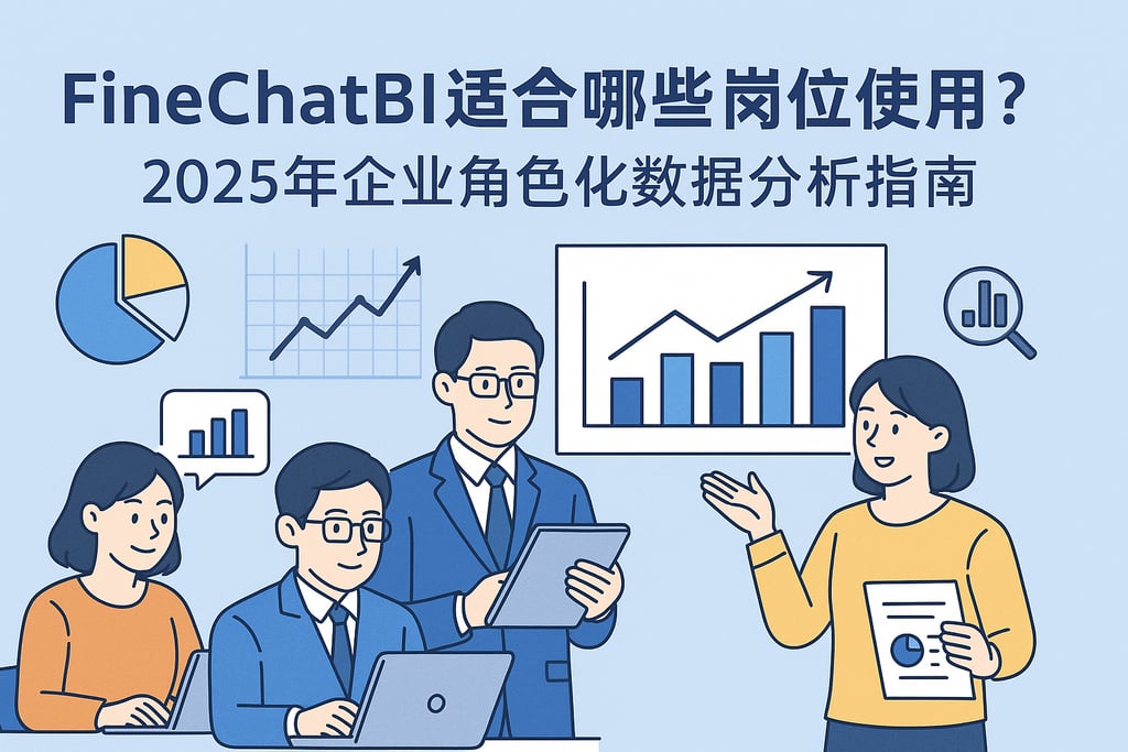 FineChatBI适合哪些岗位使用？2025年企业角色化数据分析指南