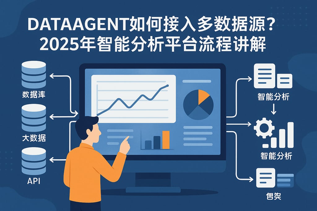 dataagent如何接入多数据源？2025年智能分析平台流程讲解