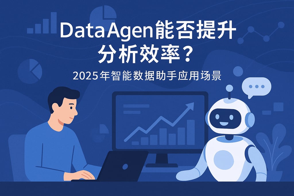 dataagent能否提升分析效率？2025年智能数据助手应用场景