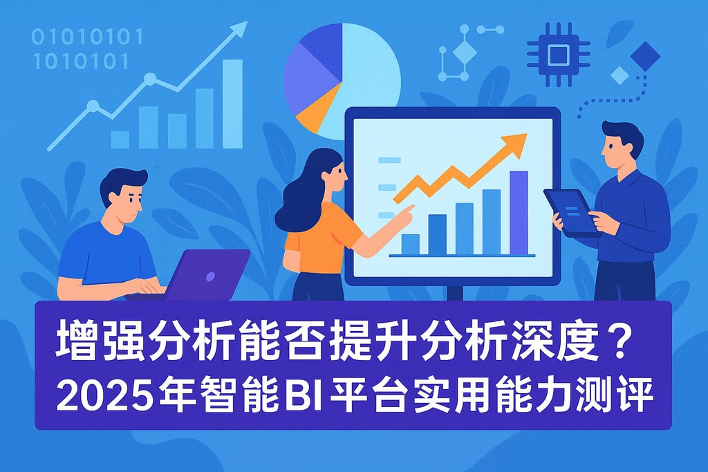 增强分析能否提升分析深度？2025年智能BI平台实用能力测评