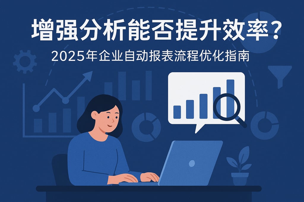 增强分析能否提升效率？2025年企业自动报表流程优化指南