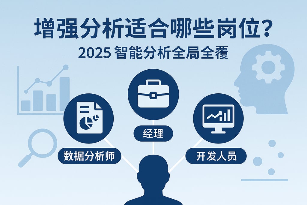 增强分析适合哪些岗位应用？2025年智能分析场景全覆盖